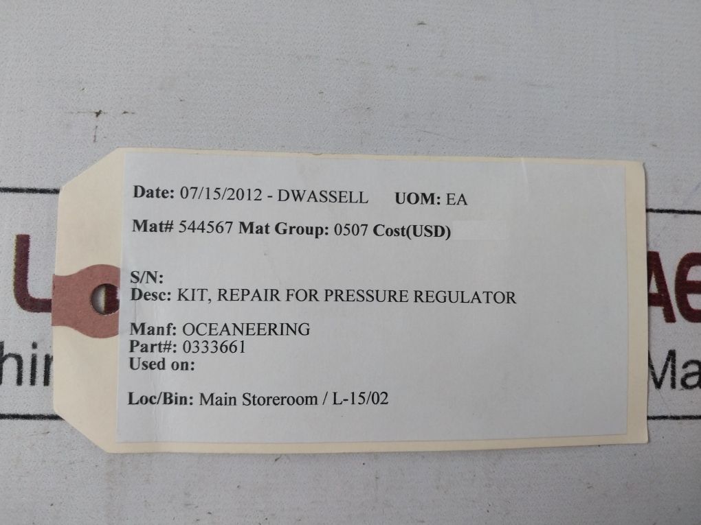 Tescom 389-2503-d Repair For Pressure Regulator Kit