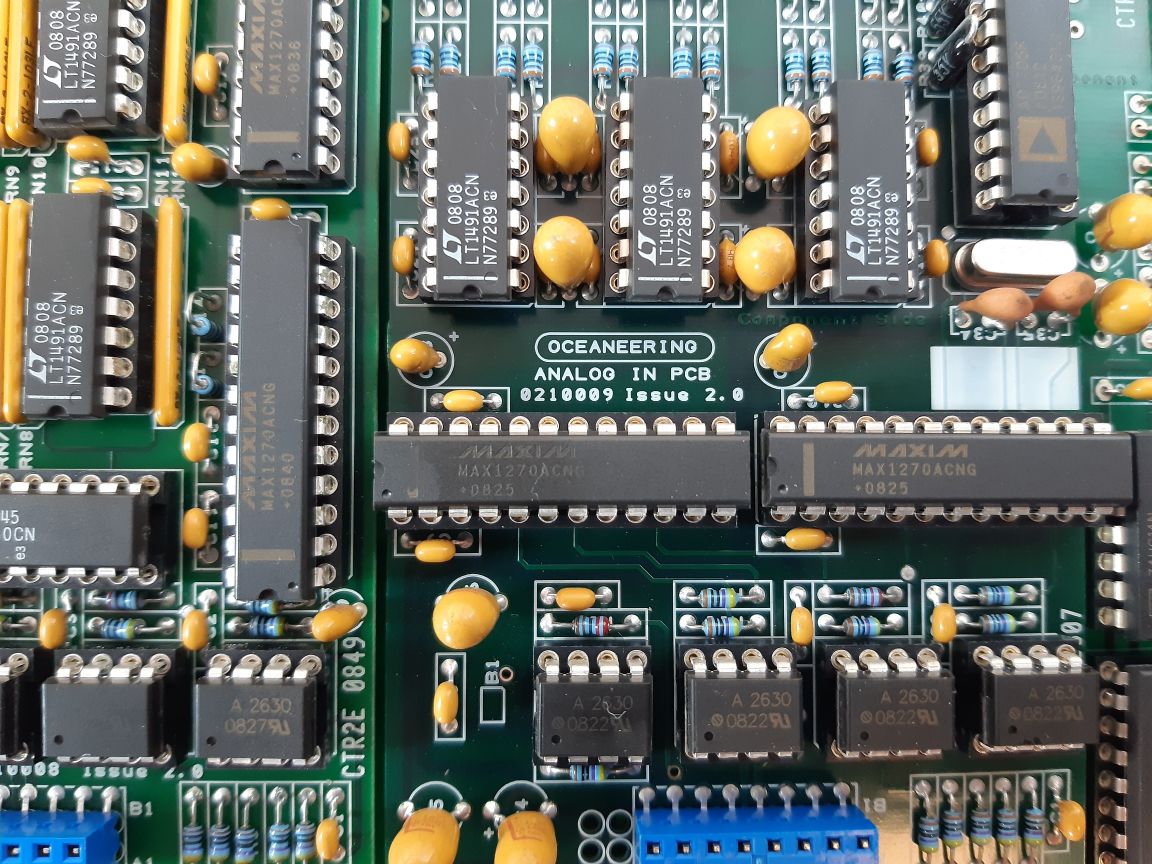Oceaneering Analog In Pcb 0210009