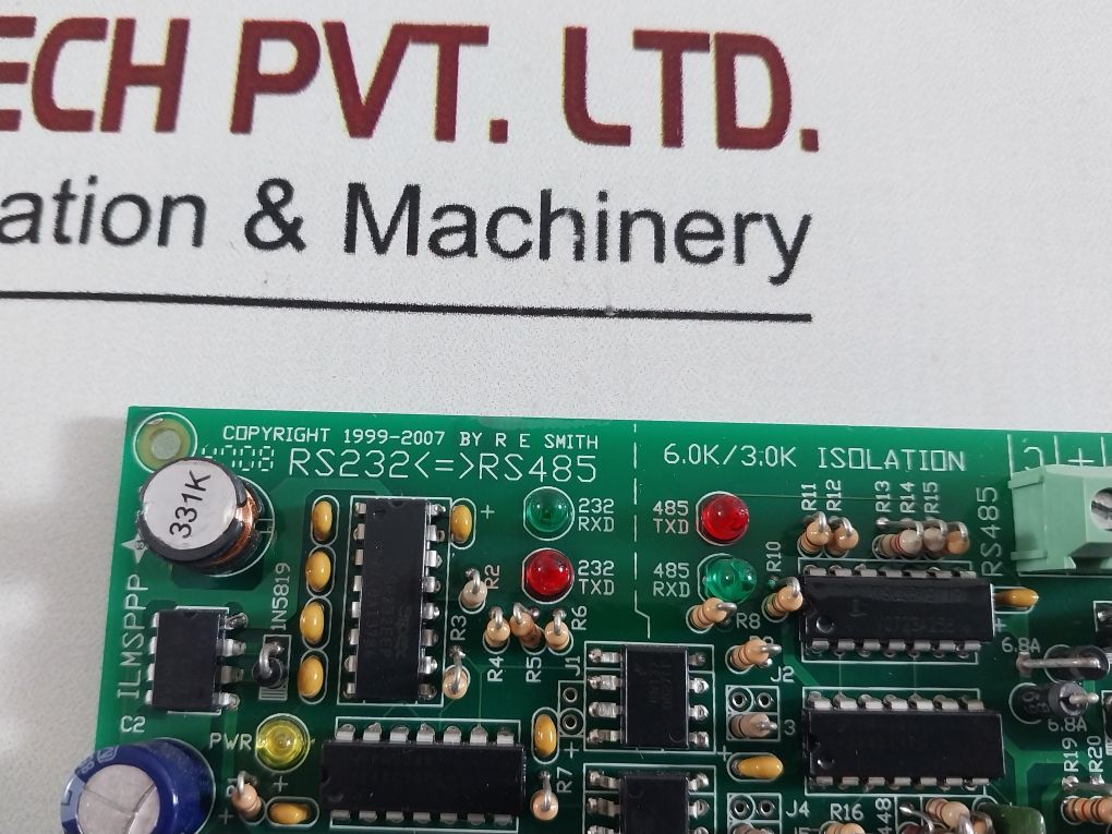 Oceaneering Irs24H6K Rev. A Pcb Card Oii 0292545