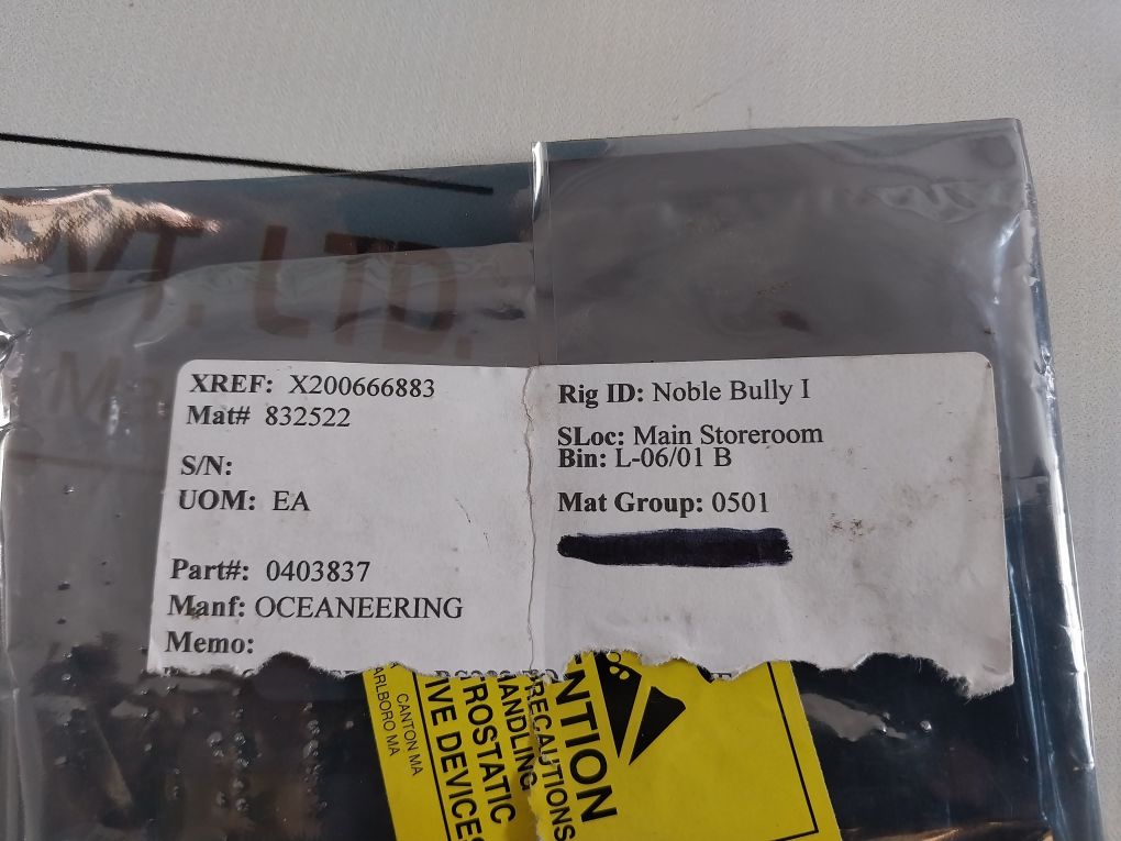 Oceaneering Irs24H6K Rev. B Pcb Card 0403837