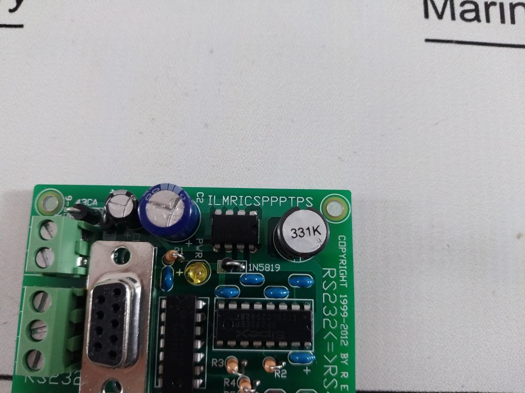 Oceaneering Irs24H6K-m Rev. B Pcb Card