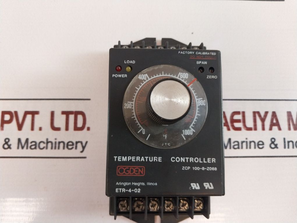Ogden Etr-4-02 Temperature Controller 230V