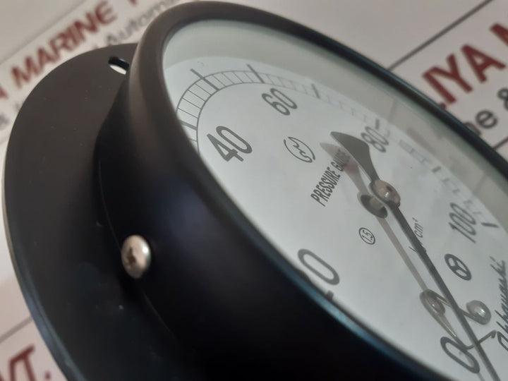 Ohbayashi De5825 Pressure Gauge 0-100 Kg/Cm2