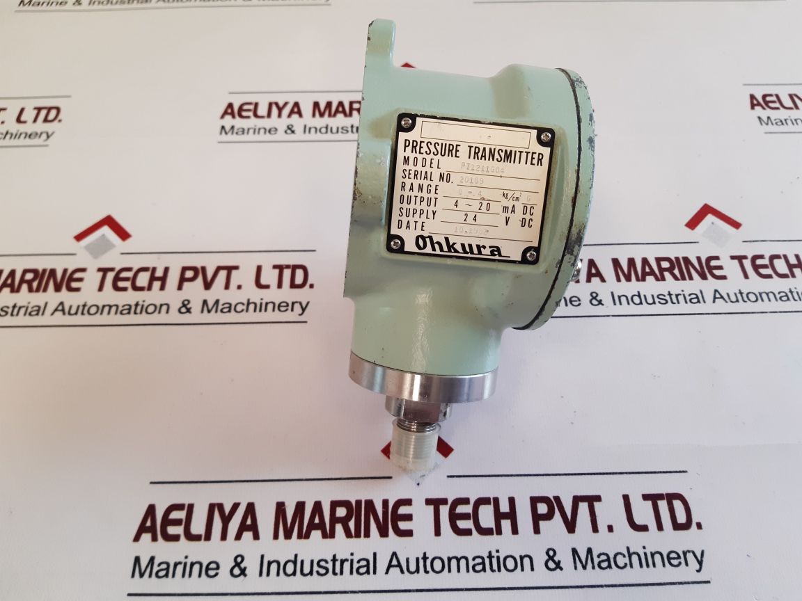 Ohkura Pt1211G04 Pressure Transmitter
