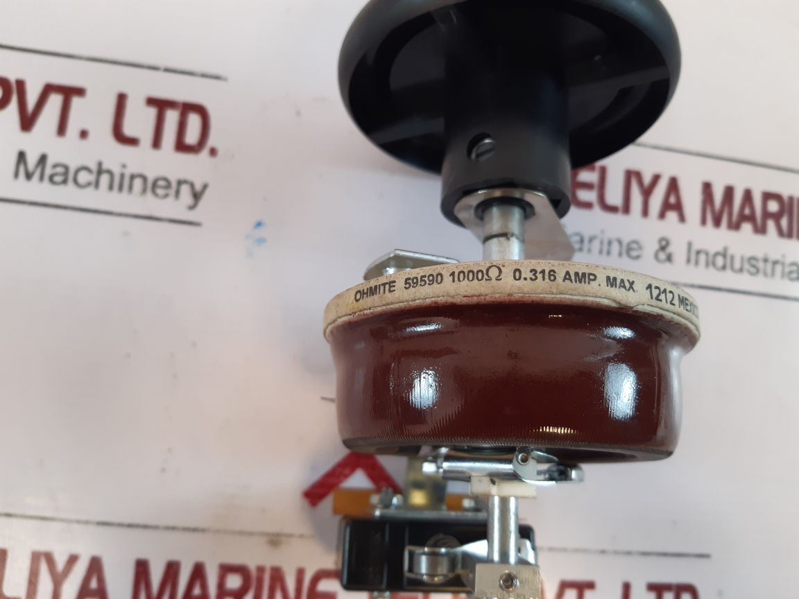 Ohmite 218A4198P1A Rheostat 1000 Ohms 10%