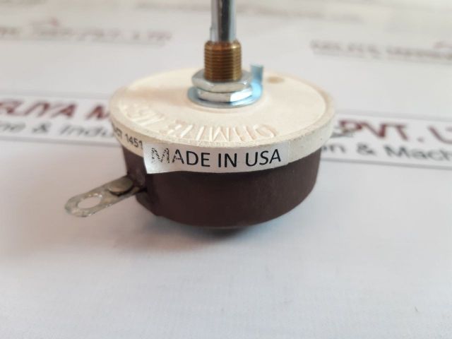 Ohmite J-5000-f2-ct Rheostat 