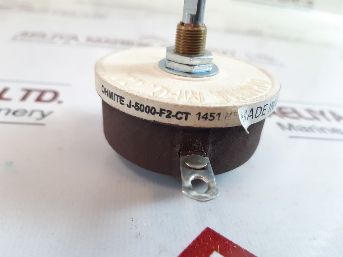 Ohmite J-5000-f2-ct Rheostat 
