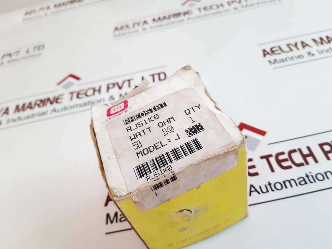 Ohmite Rjs1K0 Rheostat Wire Wound