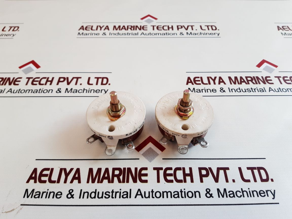 Ohmite Rjs1K0 Rheostat Wire Wound