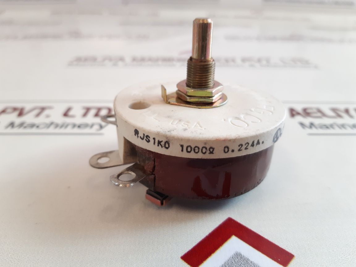 Ohmite Rjs1K0 Rheostat Wire Wound