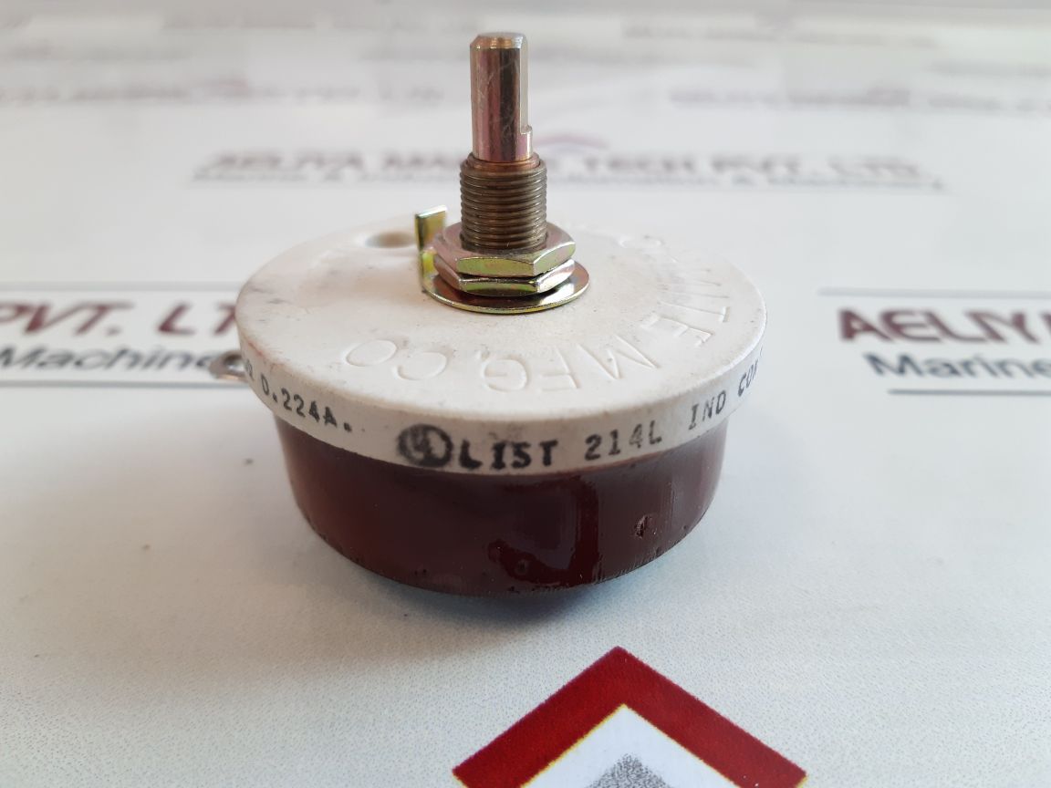 Ohmite Rjs1K0 Rheostat Wire Wound