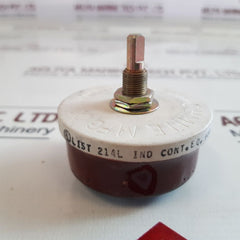 Ohmite Rjs1K0 Rheostat Wire Wound