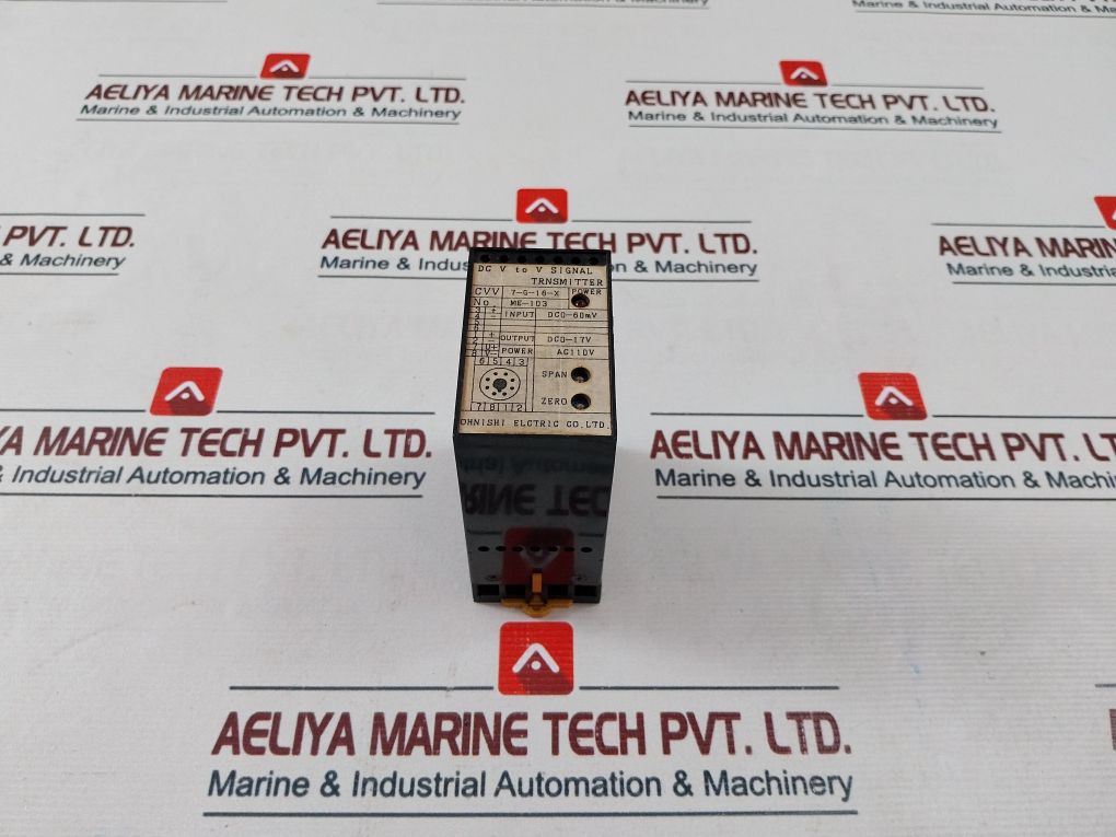 Ohnishi Electric Me-103 Dc V To V Signal Transmitter With Base Ac110V