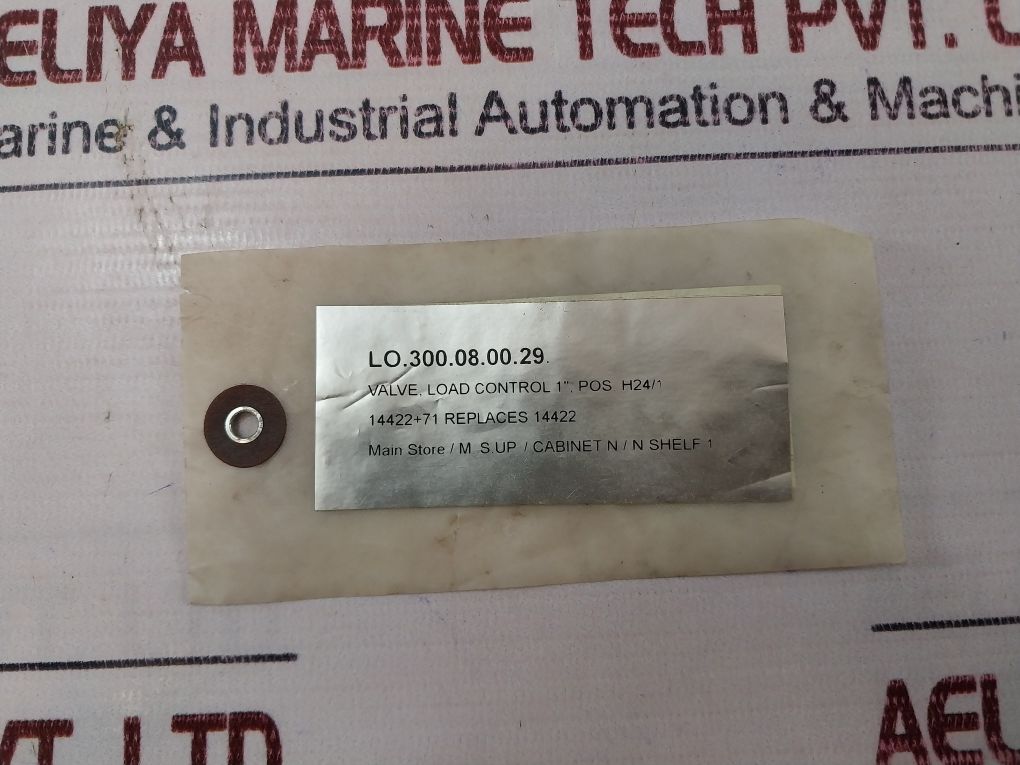 Oil Control 05416203053500B Load Control Valve 1” H24/1 350 Bar