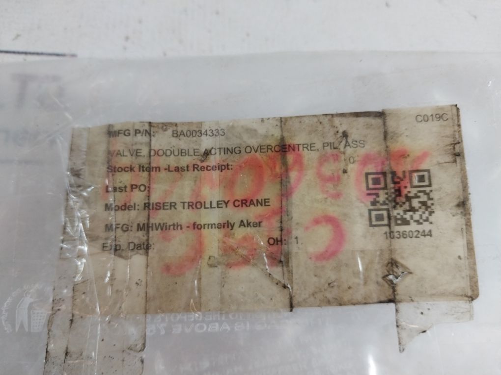 Oil Control 05420510042000A Double Acting Overcentre Valve