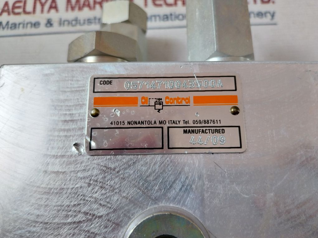 Oil Control 05714710043500A Valve Block