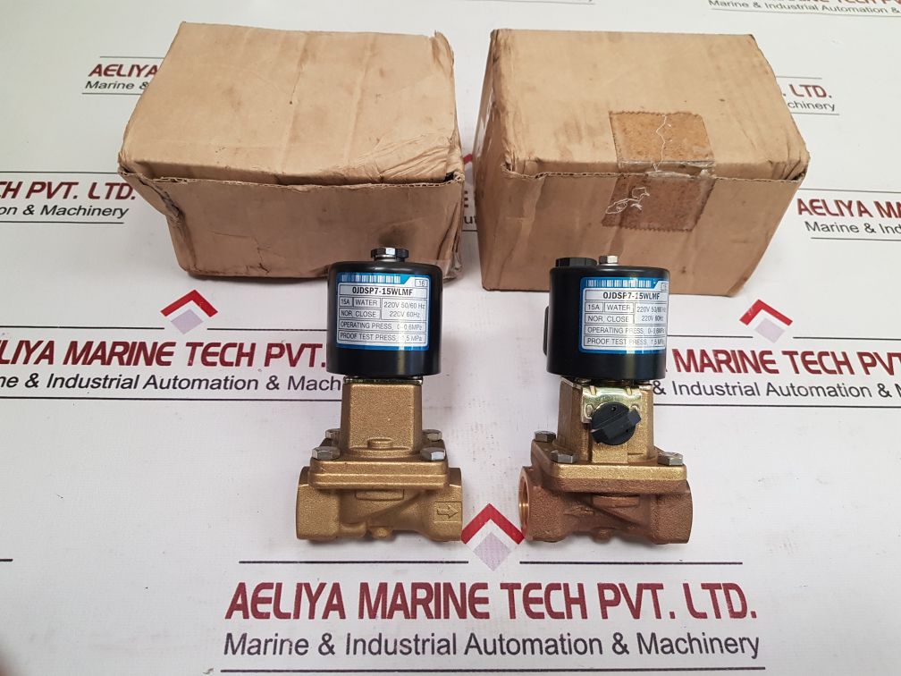 Ojdsp7-15Wlmf Solenoid Valve 0~0.6 Mpa
