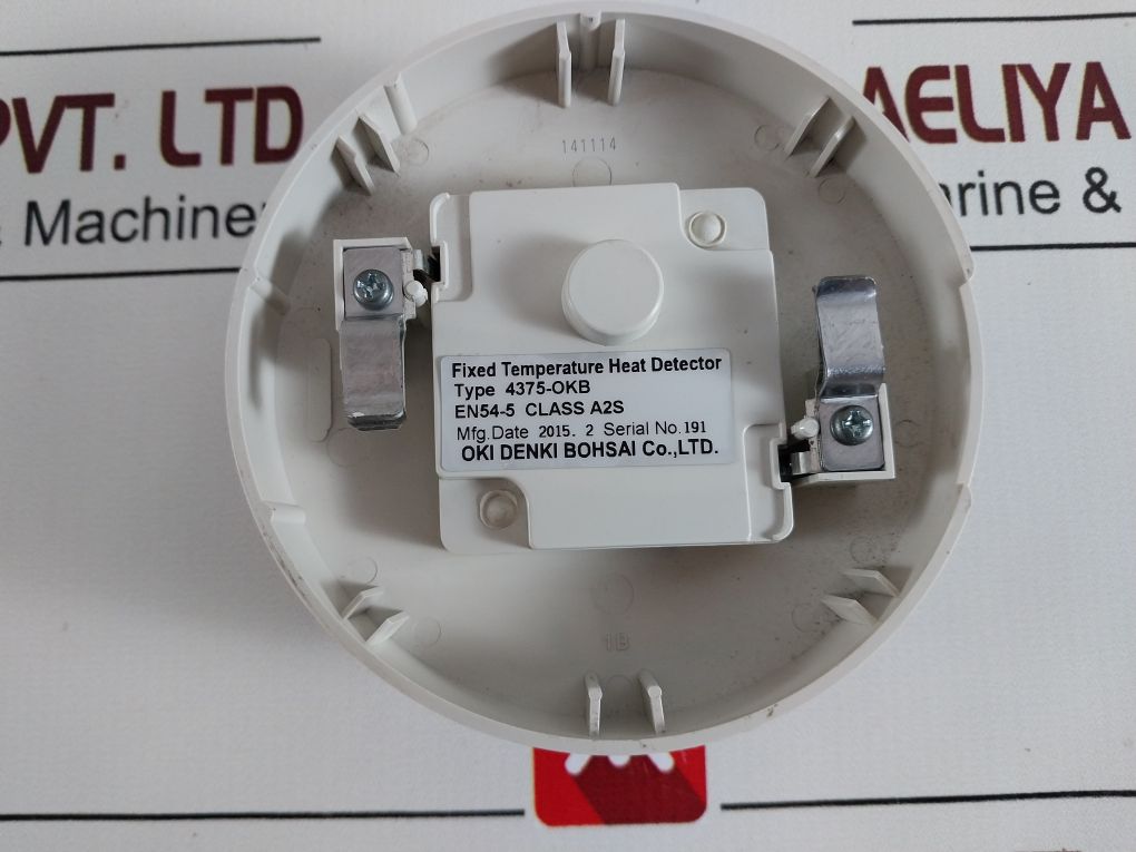 Oki Denki 4375-okb Fixed Temperature Heat Detector