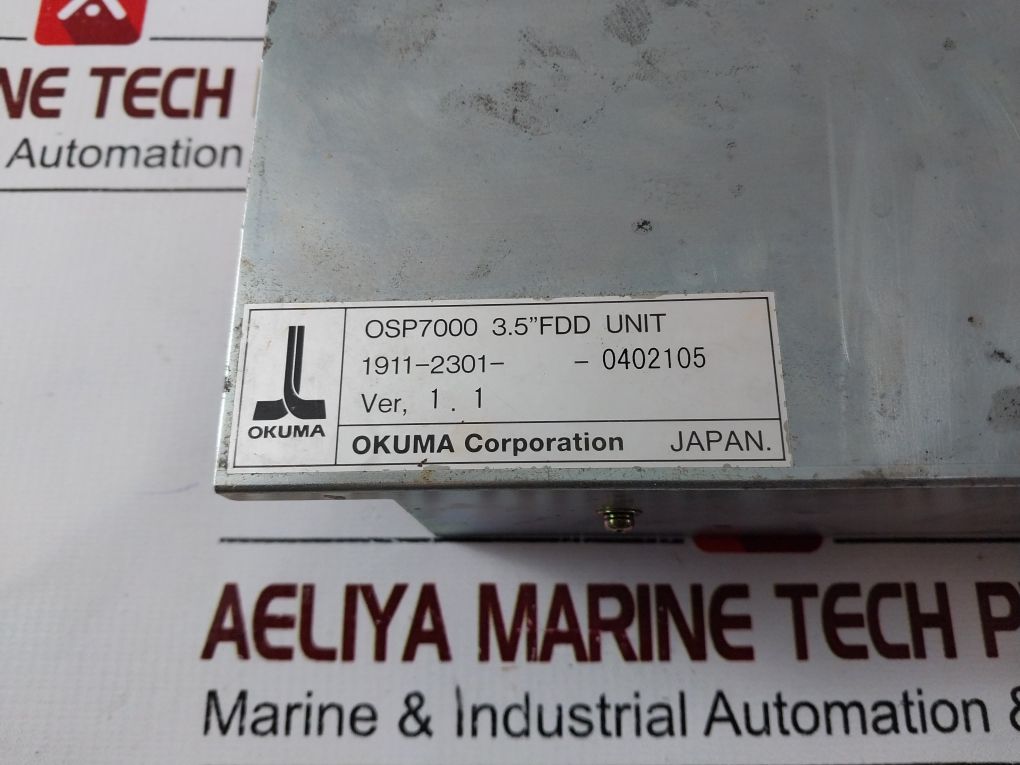 Okuma Osp7000 3.5”Fdd(Floppy Disk Drive) Unit Ver, 1.1