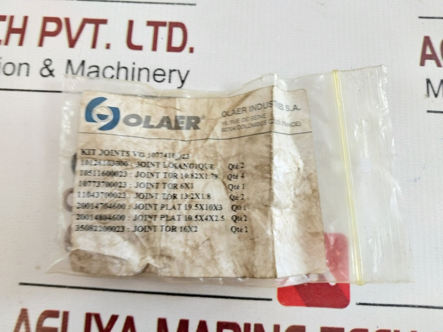 Olaer Vgu Accumulator Charging Kit 0-3500 Psi