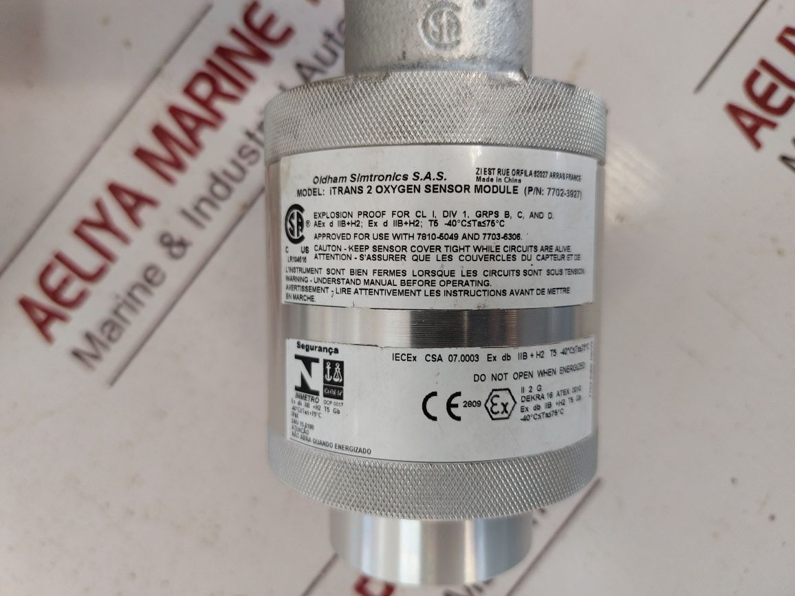 Oldham Itrans-2 Gas Monitor 78105051 With 7702-2606