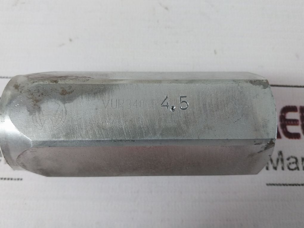 Oleoweb Vur340Sp4.5 Hydraulic Check Valves Series Vur