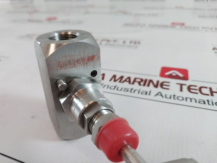 Oliver Valves 10,000Psi 316Ss Needle Valve F38S/Bp/Hp