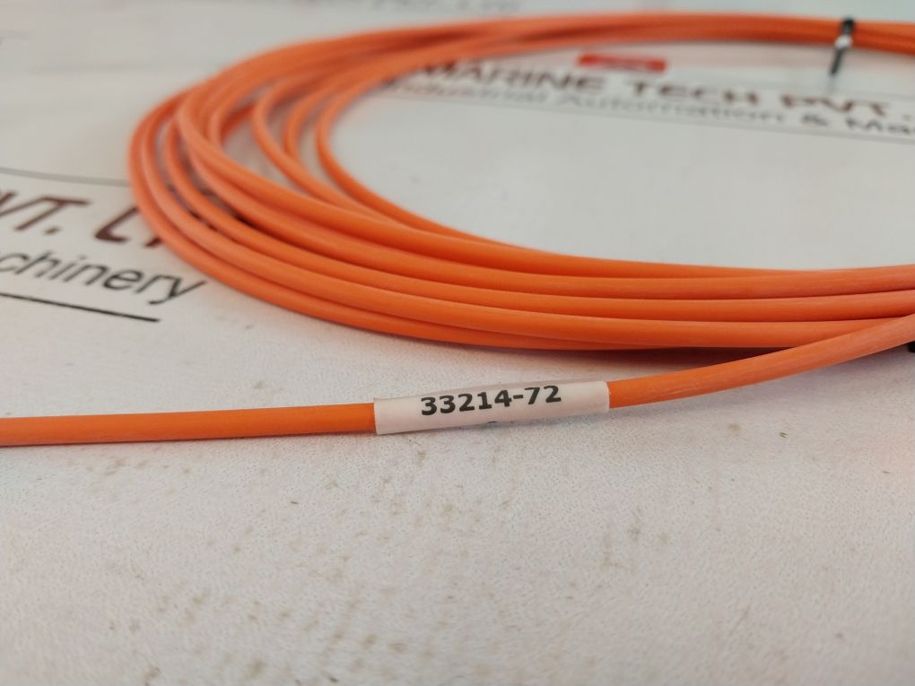 Converteam 110001072 Fibre Optic 7200 Mm Orange Cable