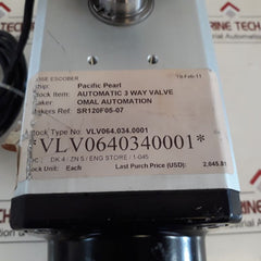 Omal Automation Sr120 F05-f07 Actuated Butterfly Valve