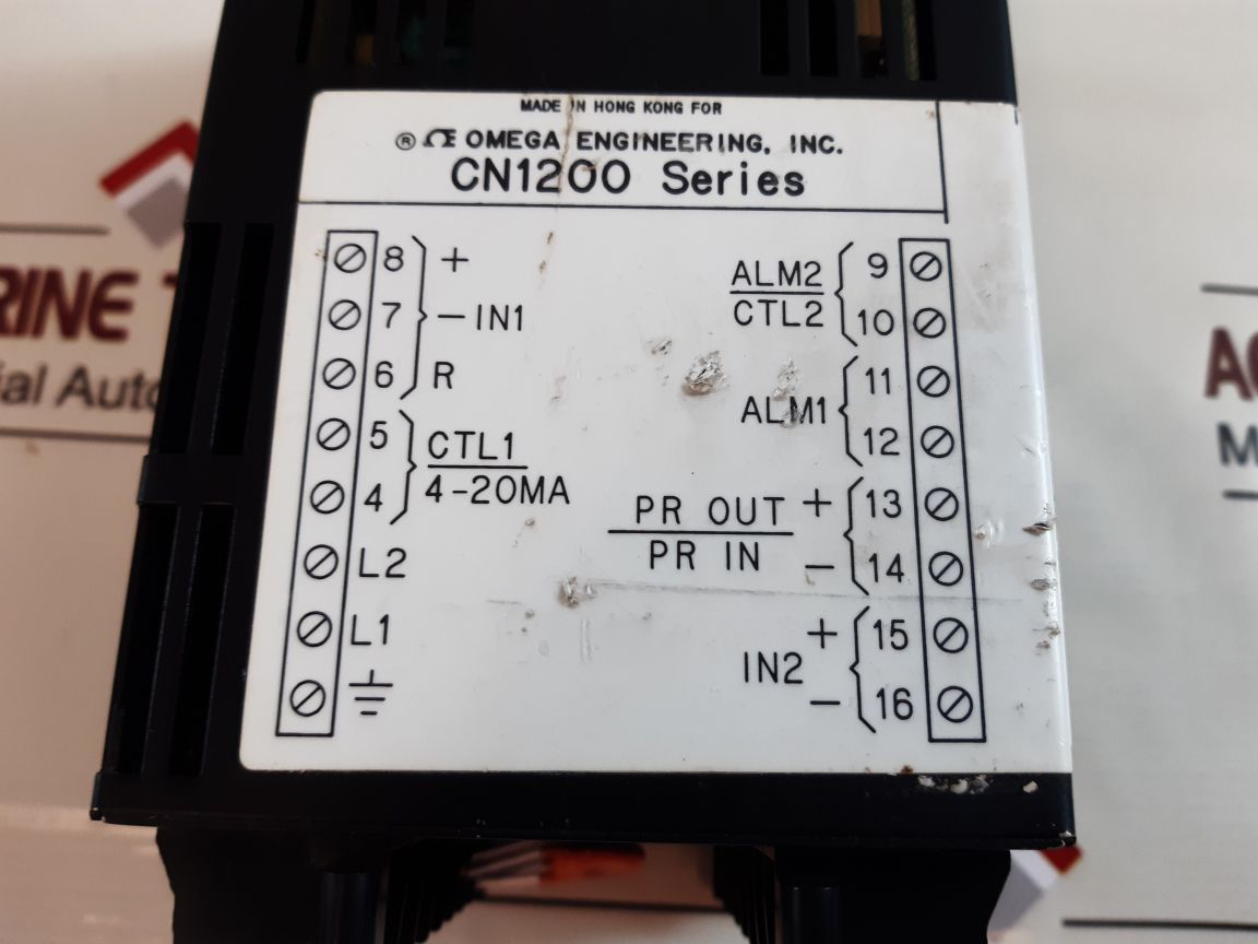 Omega cn1211-a1-at temperature controller