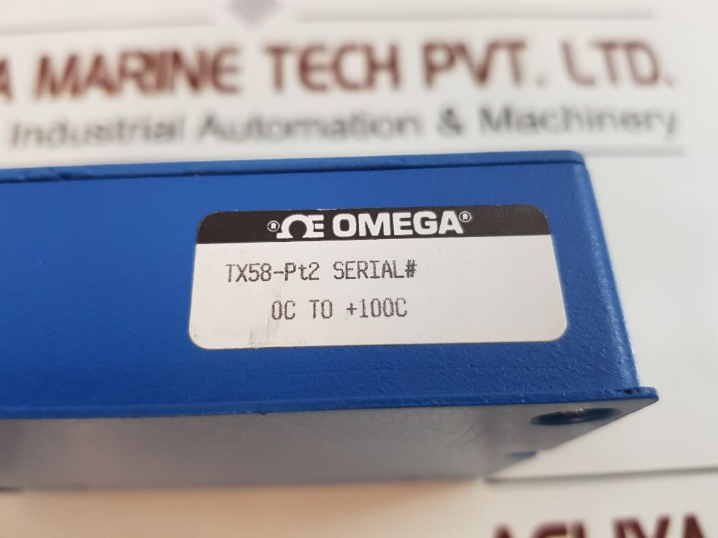 Omega Engineering Tx58 Rtd Transmitter