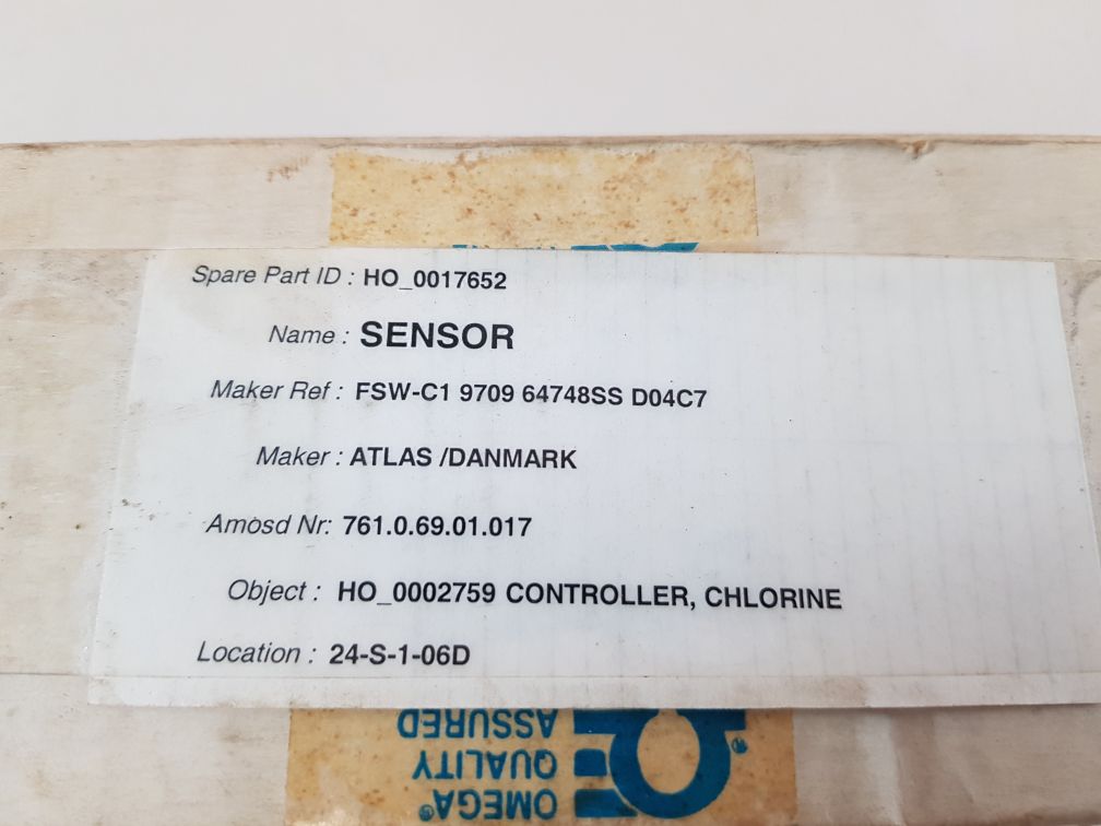 Omega Fsw-c1 Sensor