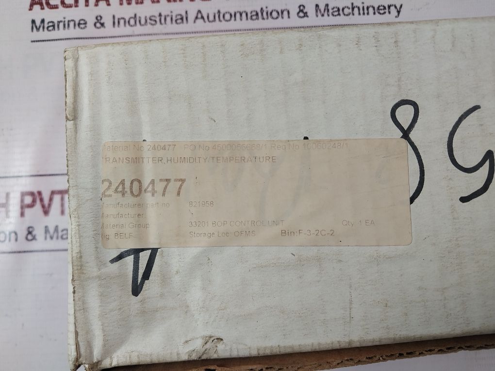 Omega Hx94C Humidity Temperature Transmitter 821958 Set