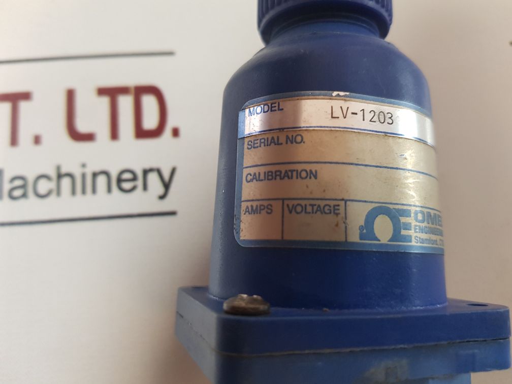 Omega Lv-1203 Liquid Level Switch Spdt. 15 Amp, 1/2 Hp @ 125