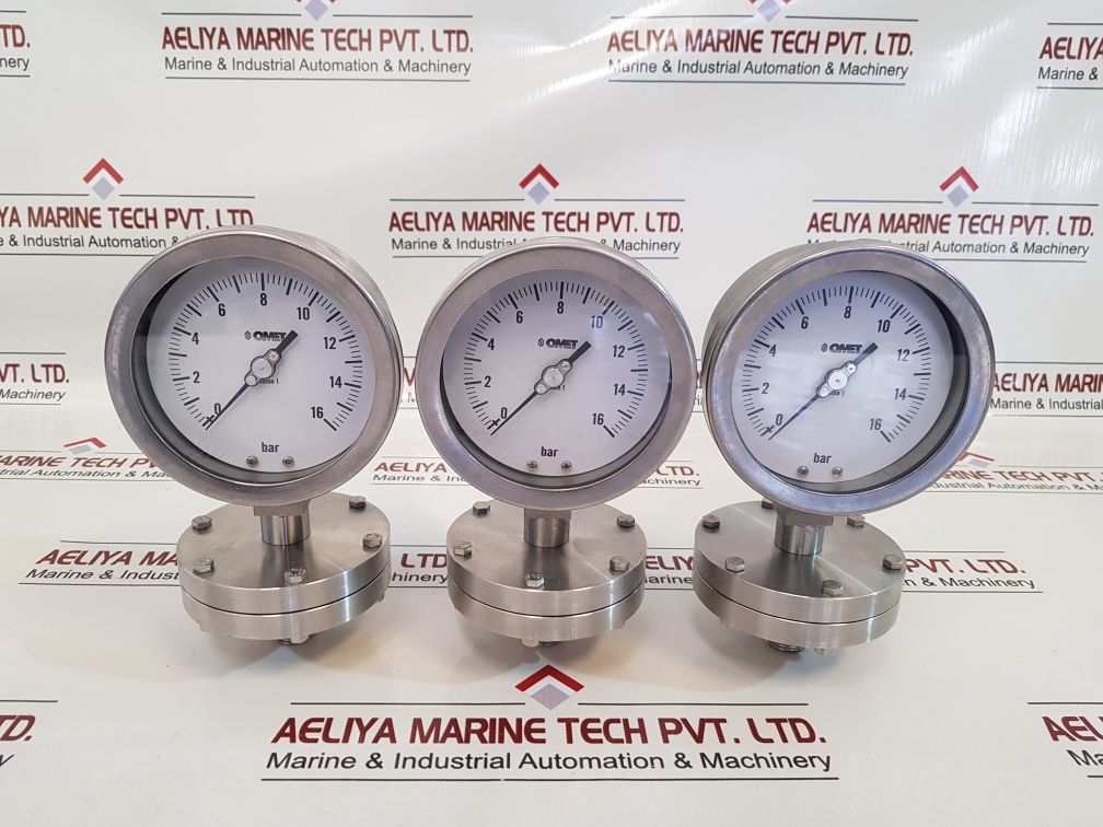 Omet 20C67283 Gauge With Ss Flange

