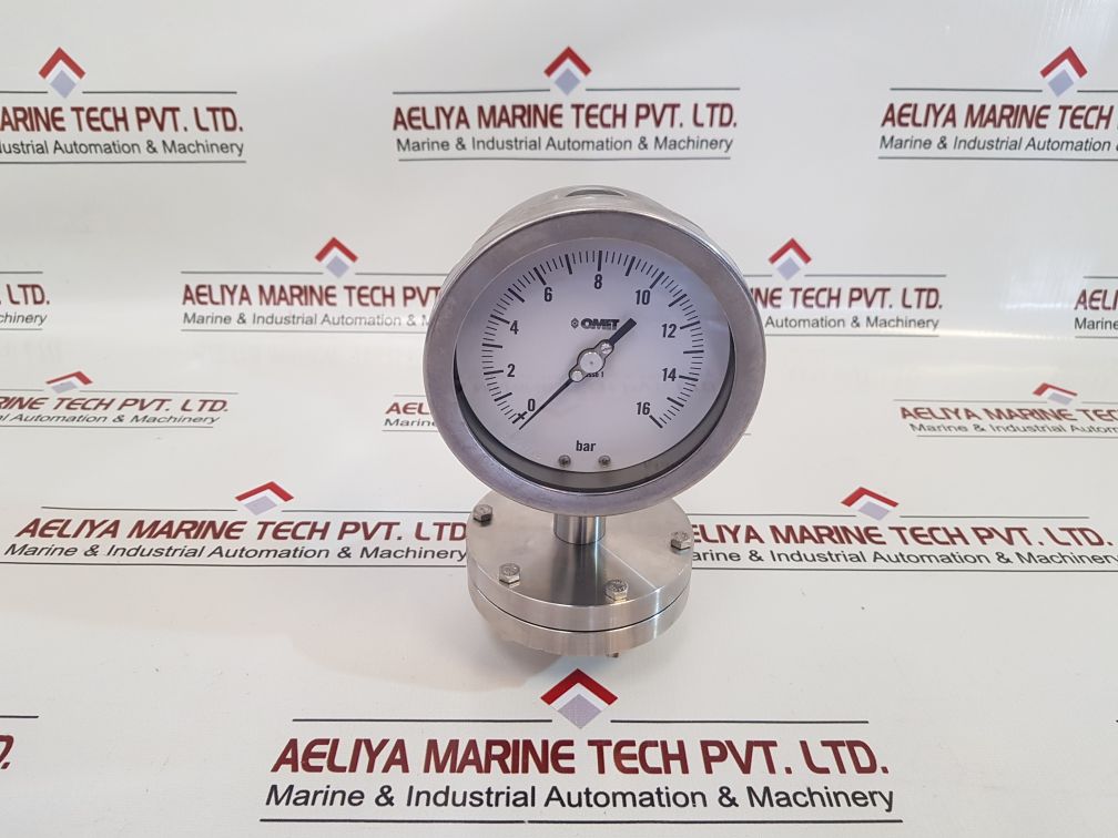 Omet 20C67283 Gauge With Ss Flange
