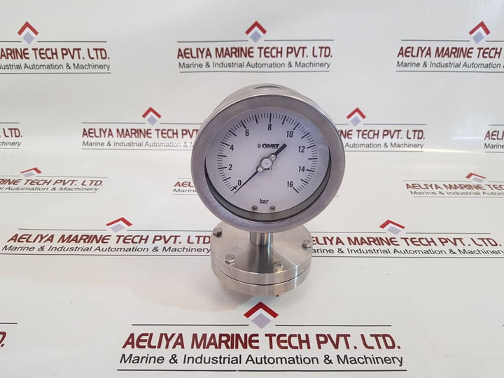 Omet 20C67283 Gauge With Ss Flange
