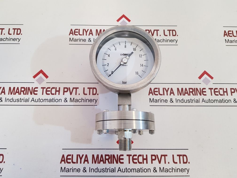 Omet 20C67283 Gauge With Ss Flange
