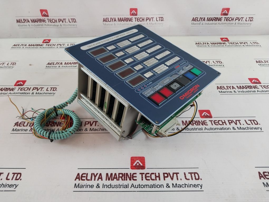 Omicron Je109020 Gas Alarm System Rev.: 1.02