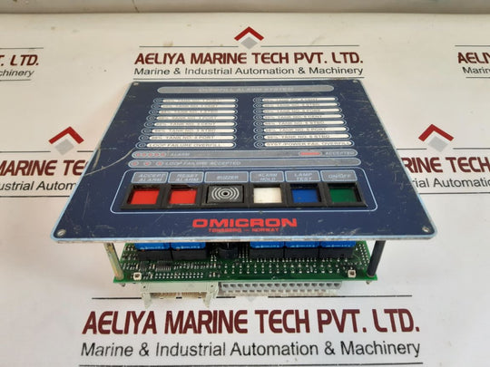Omicron Je109020 Overfill Alarm System Rev: 01-990106