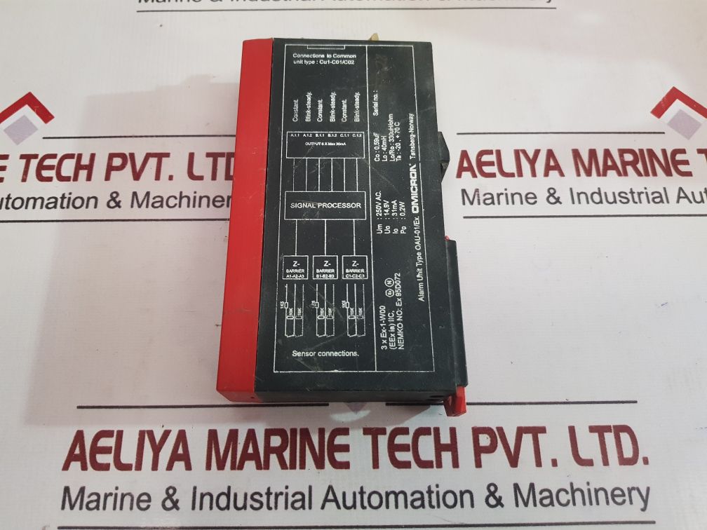Omicron Oau-01/Ex Alarm Unit Oau-1