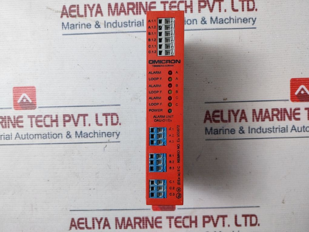 Omicron Oau-01/Ex Alarm Unit 40Mh