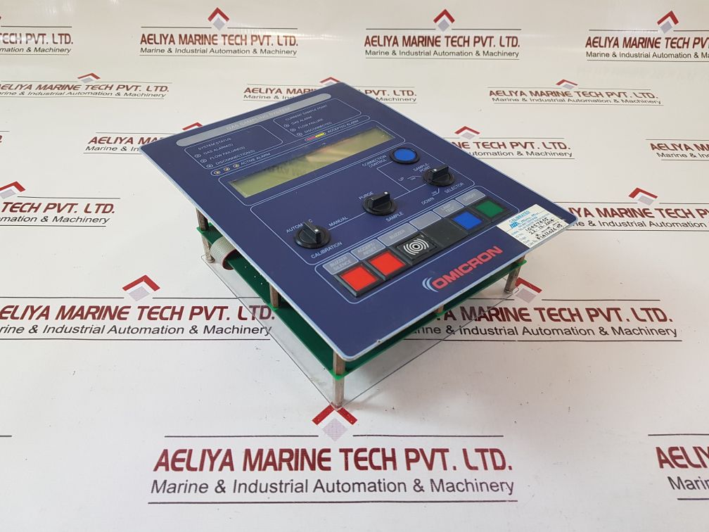 Omicron Ogs 3.1 Display Rev. 1.01 Gas Sampling System