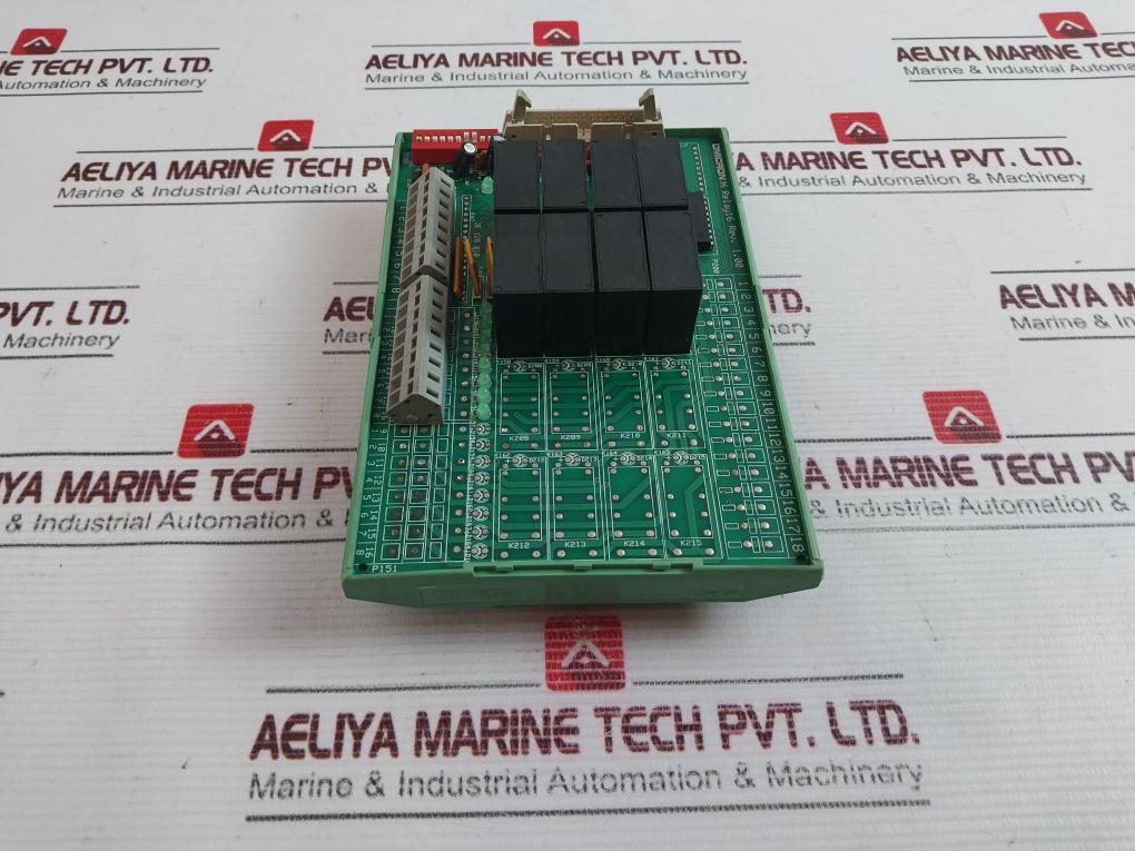Omicron Phoenix Contact Relay 16 Rev: 1.00 Pcb Module Um