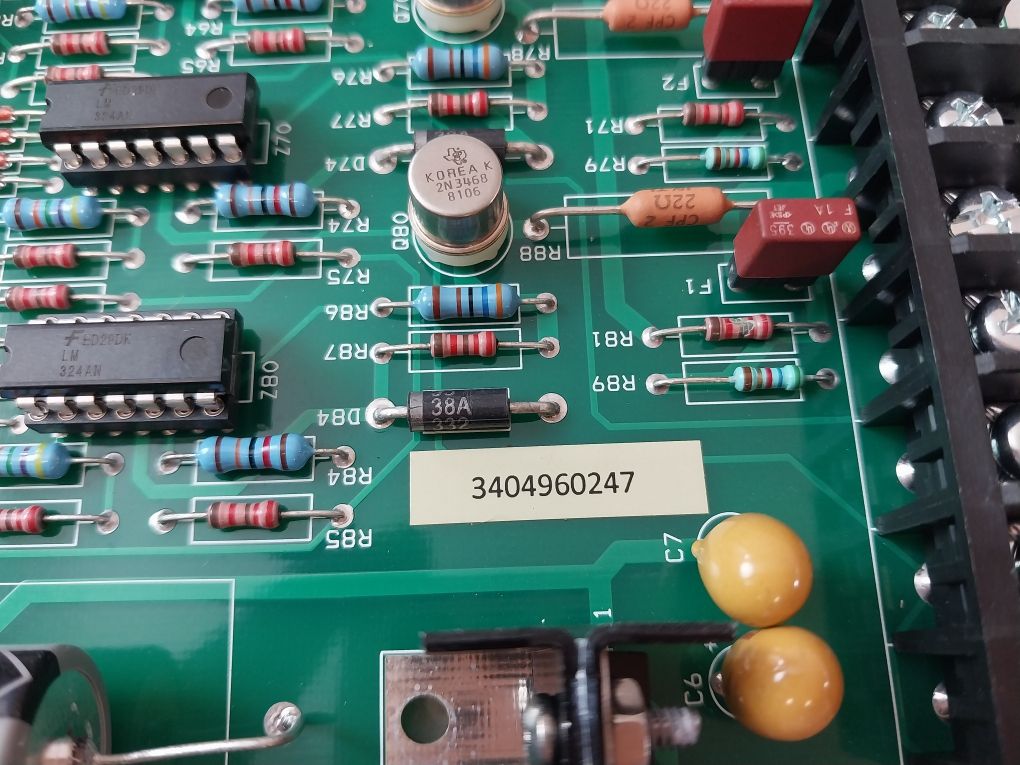 Omnipure 69003 Rev: 11 3 Ph Gate Bd. Pcb Card 3404960247