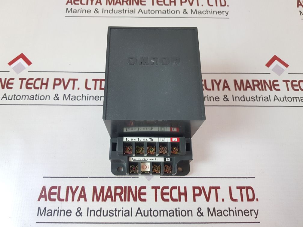 Omron 61F-11 Floatless Level Switch With 61F-g Relay Unit