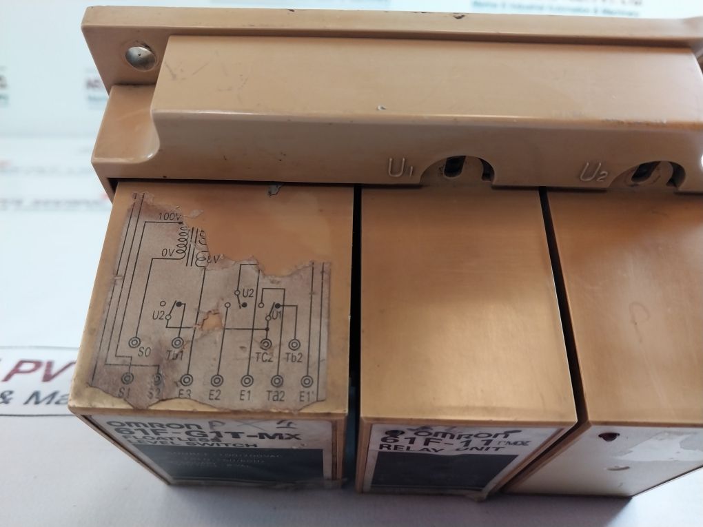 Omron 61F-g1T-mx Floatless Level Switch Relay Unit 50/60Hz