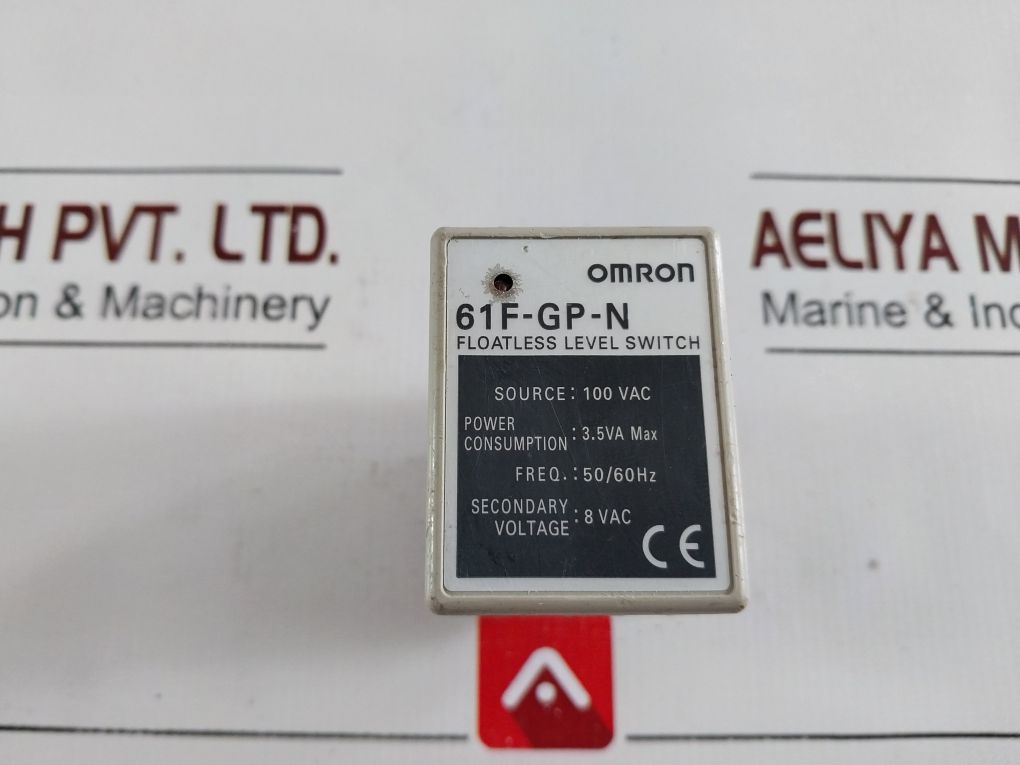 Omron 61F-gp-n Floatless Level Switch 100 Vac
