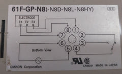 Omron 61F-gp-n8 Floatless Level Switch 230V Ac
