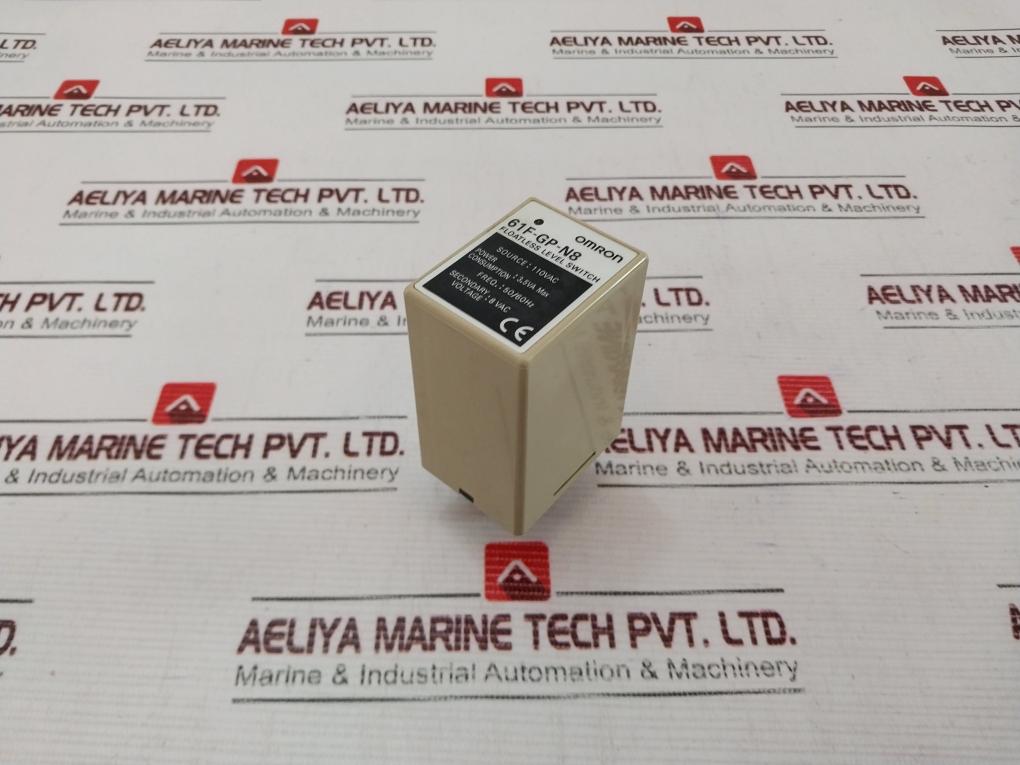 Omron 61F-gp-n8 Floatless Level Switch 50/60Hz 8 Vac